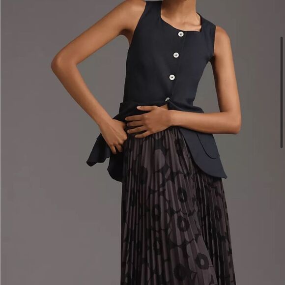 Marimekko Dresses & Skirts - Anthropologie Marimekko Myy Unikko Plissé Skirt